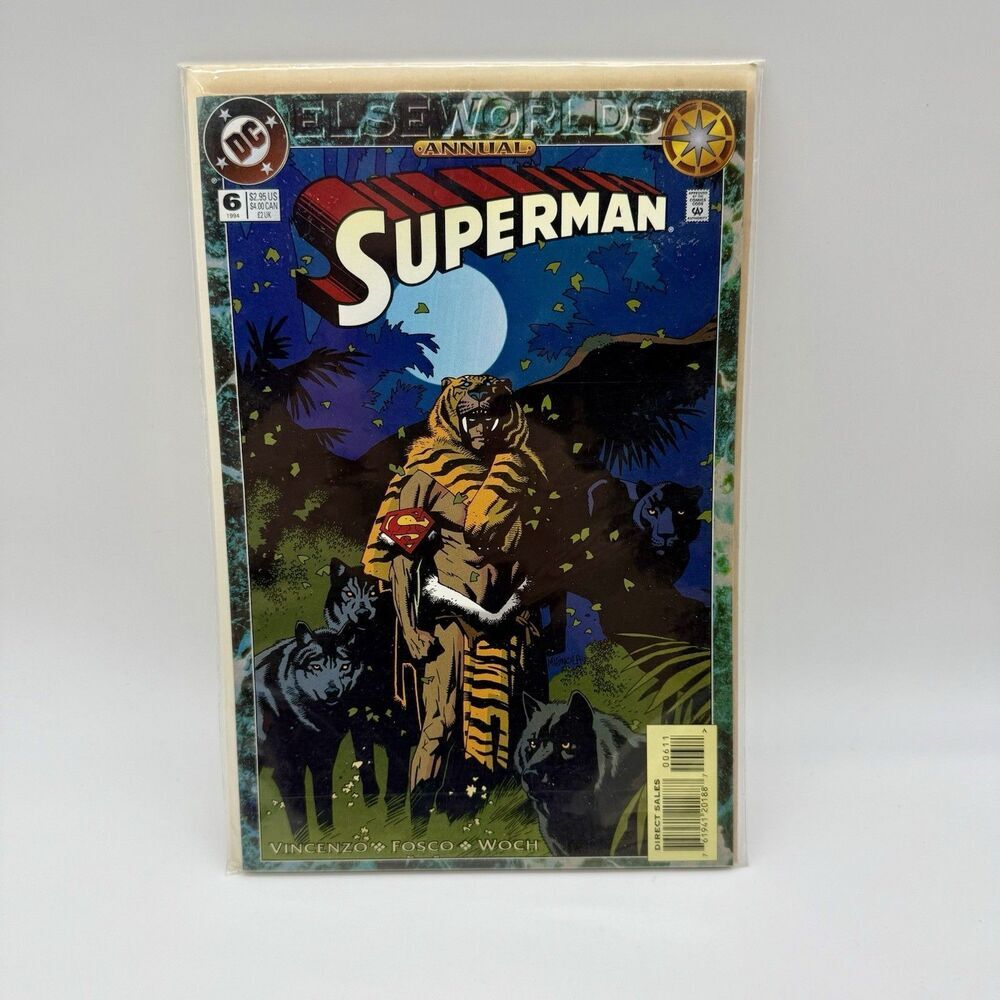 Superman Annual No. 6 Vintage 1994 Bagged And Boarded
